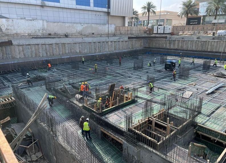 Construction and contracting works in Saudi Arabia